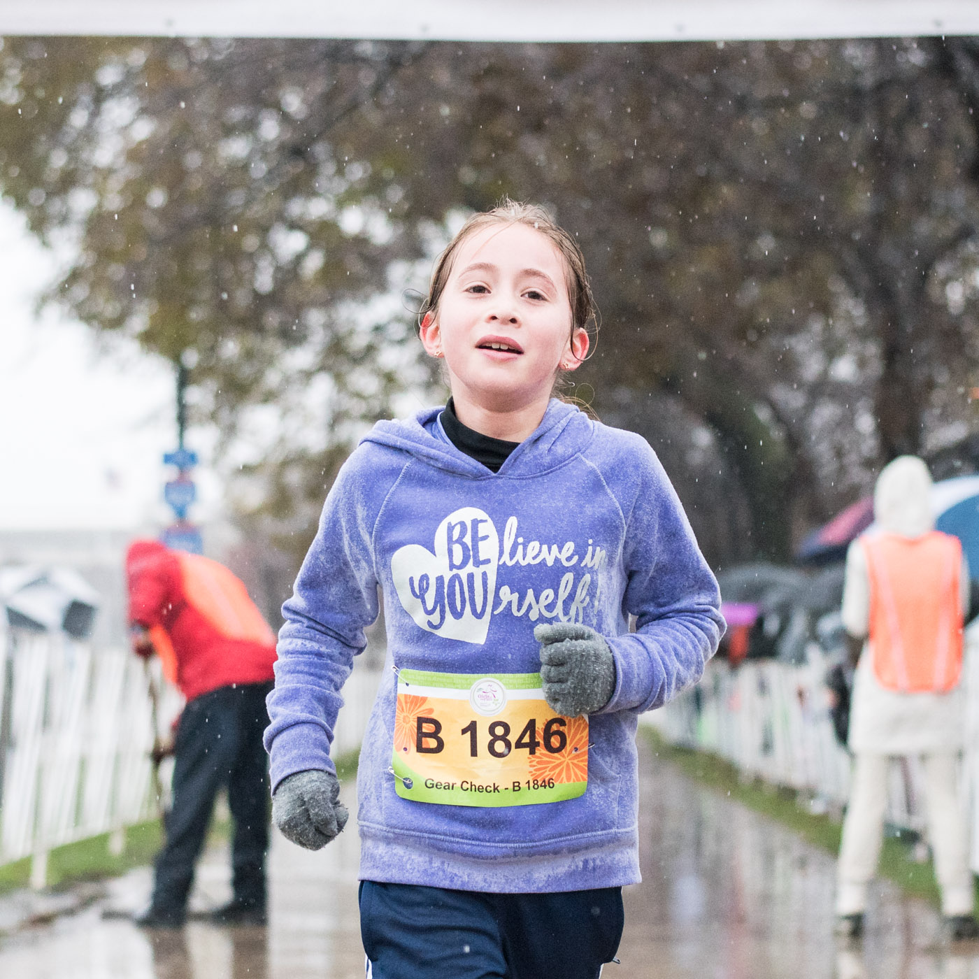 Determination personified at Girls on the Run 5k